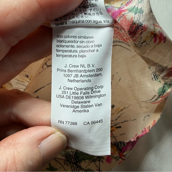 J Crew Shirt Mens XL Fishing Lure Short Sleeve Button Up Linen Cotton Blend - Picture 4 of 7